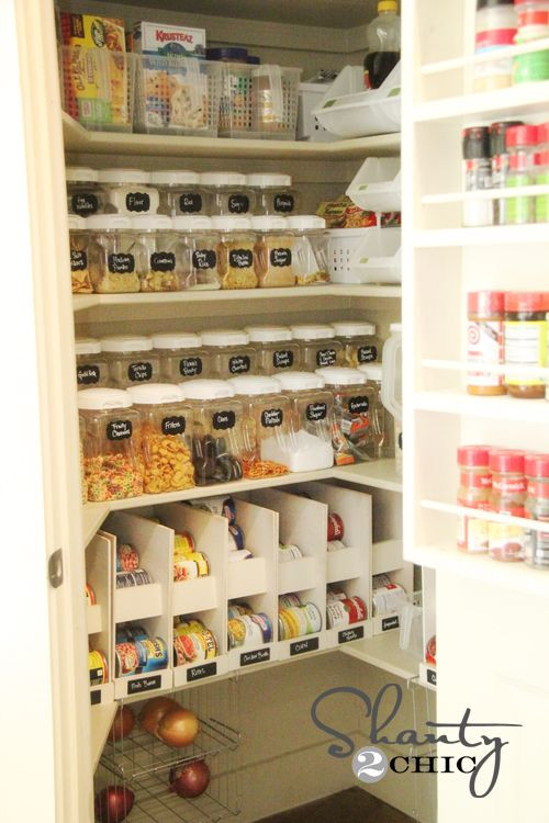 DIY Pantry Organization Ideas
 DIY Labels Chalkboard Labels for the Pantry