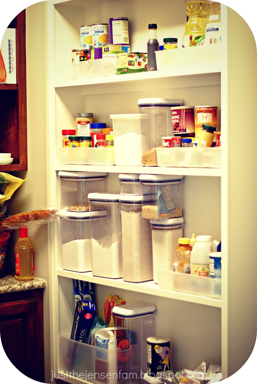 DIY Pantry Organization Ideas
 Just the Jensen Family DIY Pantry Organization