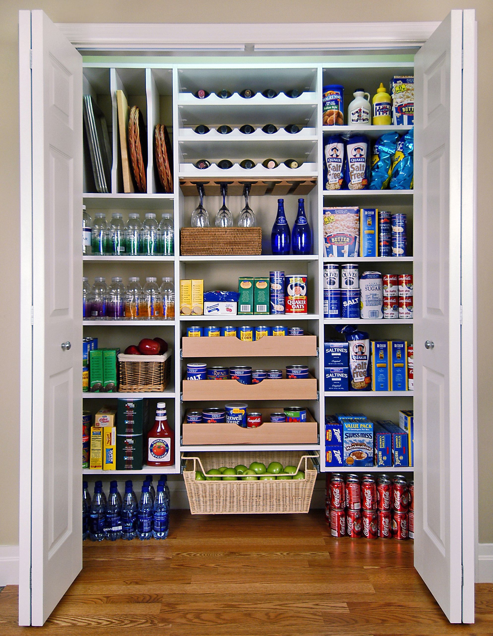 DIY Pantry Organization Ideas
 Pantry Makeover with Easy Custom DIY Shelving from