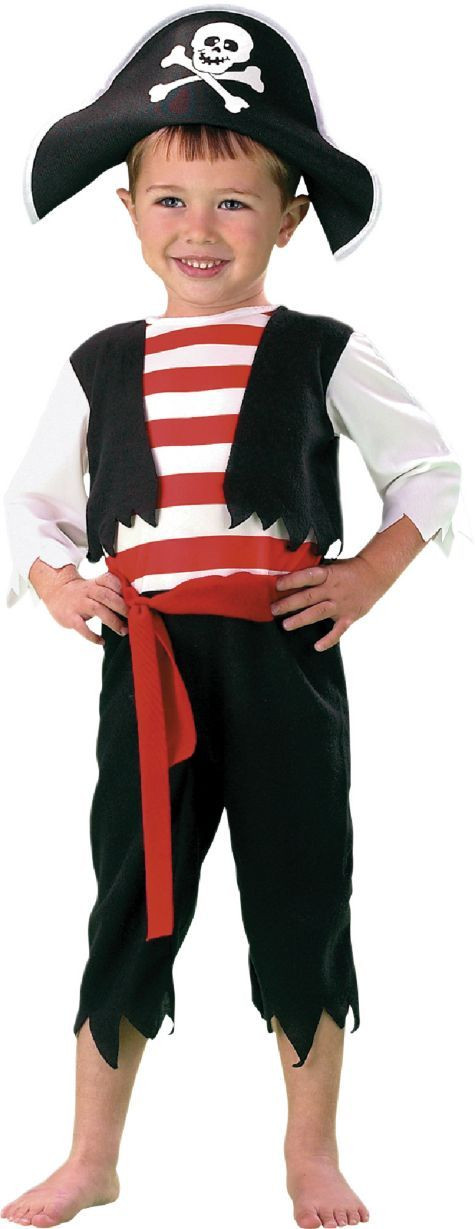 DIY Pirate Costumes For Kids
 Toddler Pint Size Pirate Costume for Boys Party City