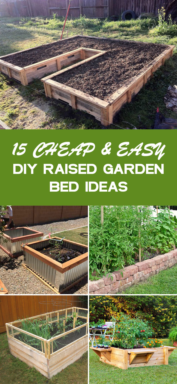 DIY Plans For Raised Beds
 15 Cheap Easy DIY Raised Garden Bed Ideas Cooling Pillow