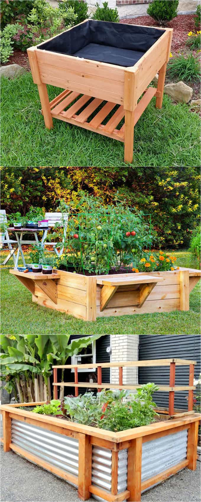 DIY Plans For Raised Beds
 28 Amazing DIY Raised Bed Gardens A Piece Rainbow