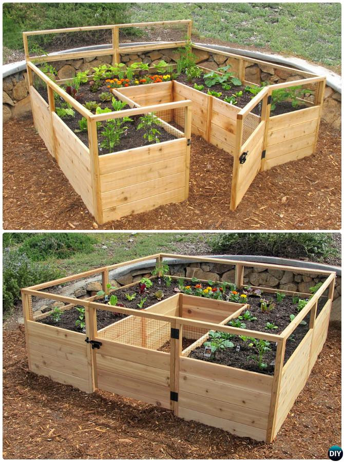 DIY Plans For Raised Beds
 DIY Raised Garden Bed Ideas Instructions [Free Plans]