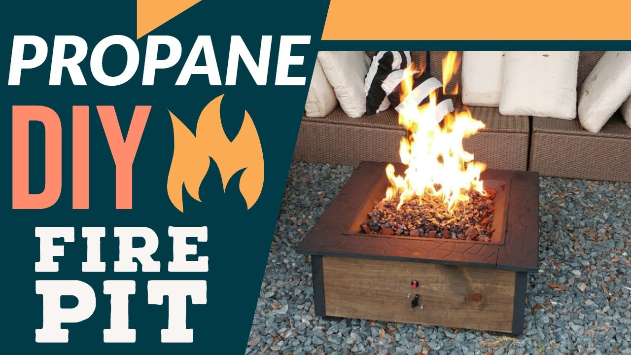 Diy Propane Firepit
 Cheap DIY Propane Fire Pit Step By Step Instructions