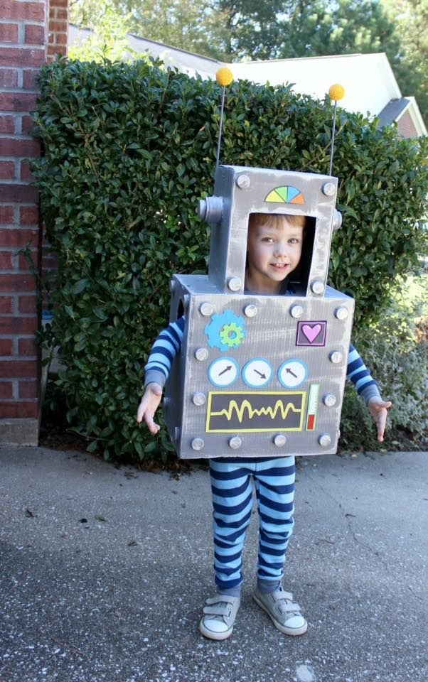 DIY Robot For Kids
 82 best Homemade Robot Costume Ideas images on Pinterest