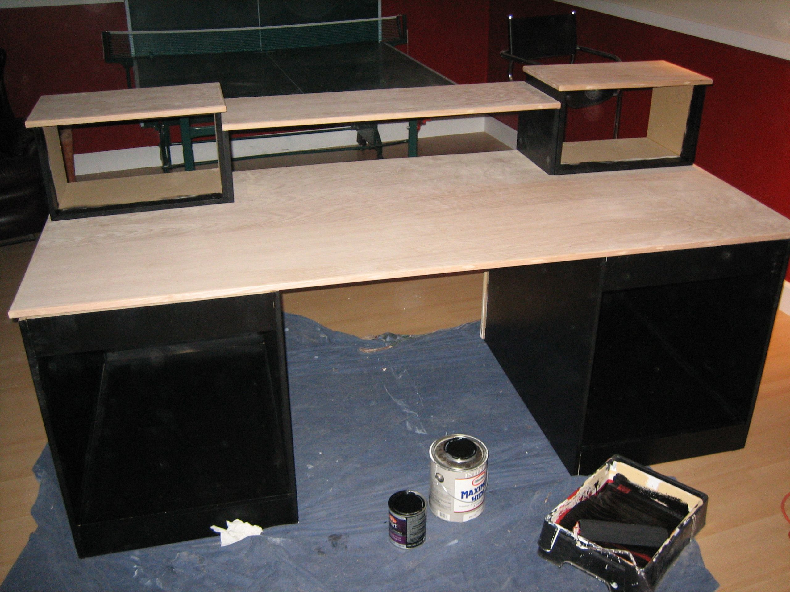 DIY Studio Desk Plans
 DIY DESK Build inspired by many Gearslutz