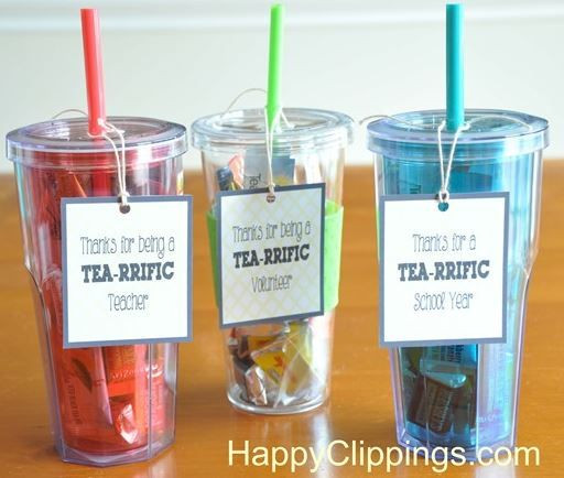 DIY Thank You Gifts For Teachers
 Thank You Gift Ideas for Volunteers