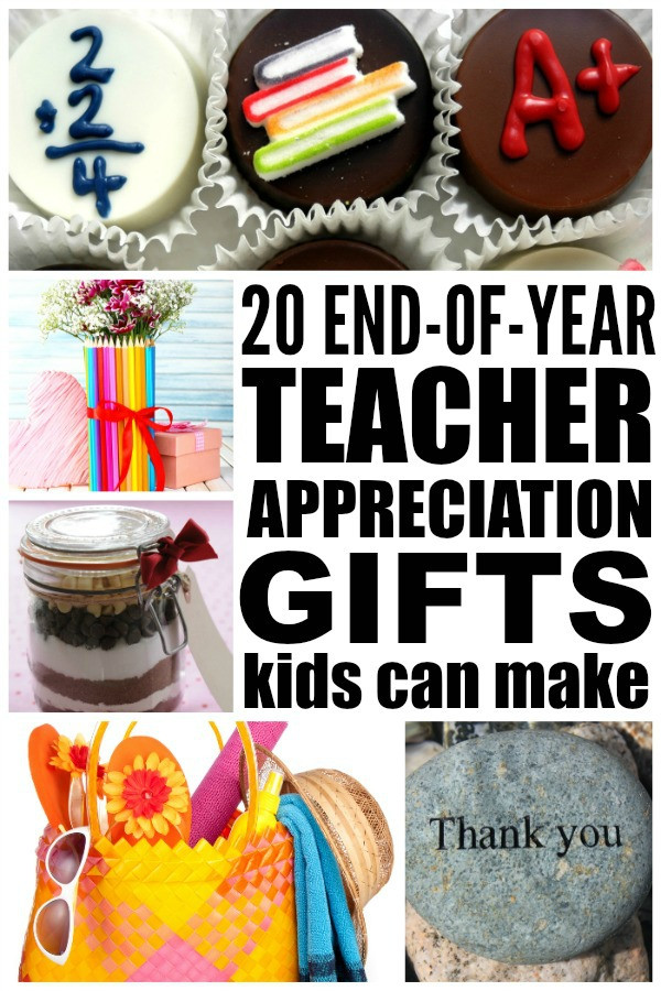 DIY Thank You Gifts For Teachers
 20 DIY teacher appreciation ts kids can make
