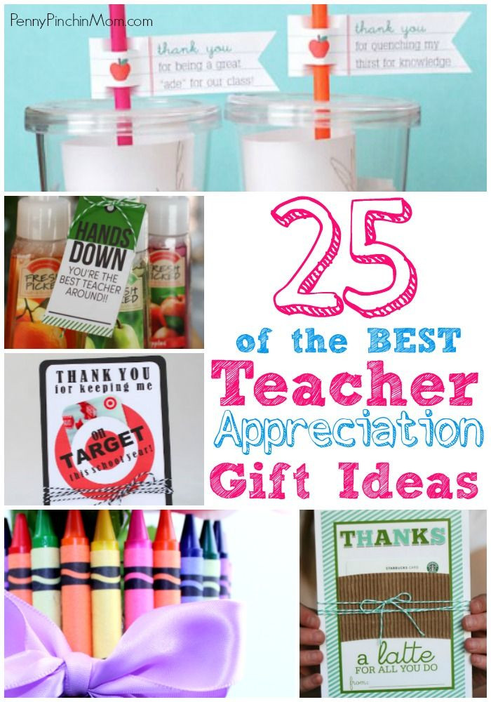 DIY Thank You Gifts For Teachers
 Teacher Appreciation & Teacher Gifts a collection of