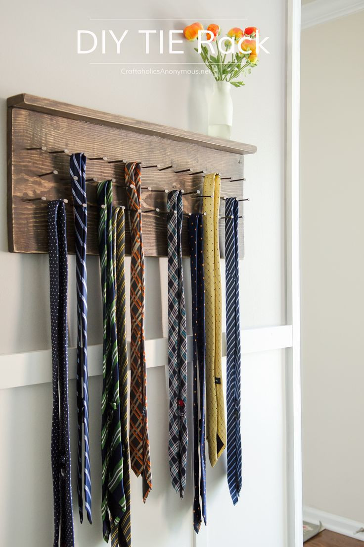 DIY Tie Rack
 478 best images about Father s Day on Pinterest