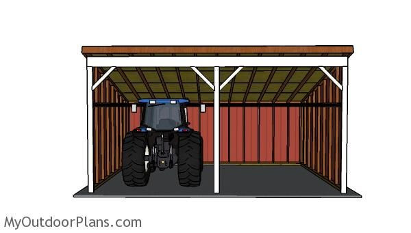 DIY Tractor Shed Plans
 471 best Outdoor Shed Plans Free images on Pinterest