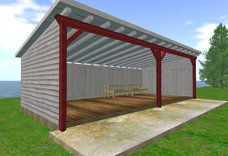 DIY Tractor Shed Plans
 tractor shed building plans HoMeMaDe ShEd PlAnS