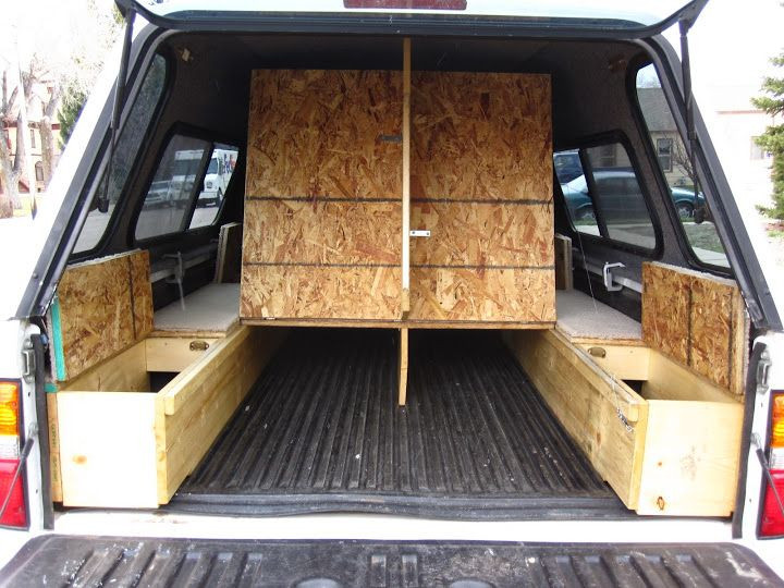 DIY Truck Bed Storage Plans
 55 best Creative DIY SUV & Truck Bed Storage images on