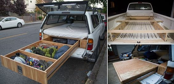 DIY Truck Bed Storage Plans
 truck bed storage drawers diy Google Search