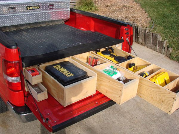 DIY Truck Bed Storage Plans
 Homemade Truck Box Vehicles Contractor Talk