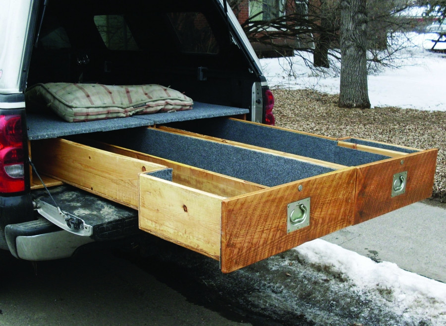 DIY Truck Bed Storage Plans
 Trout Bum Truck Drawers