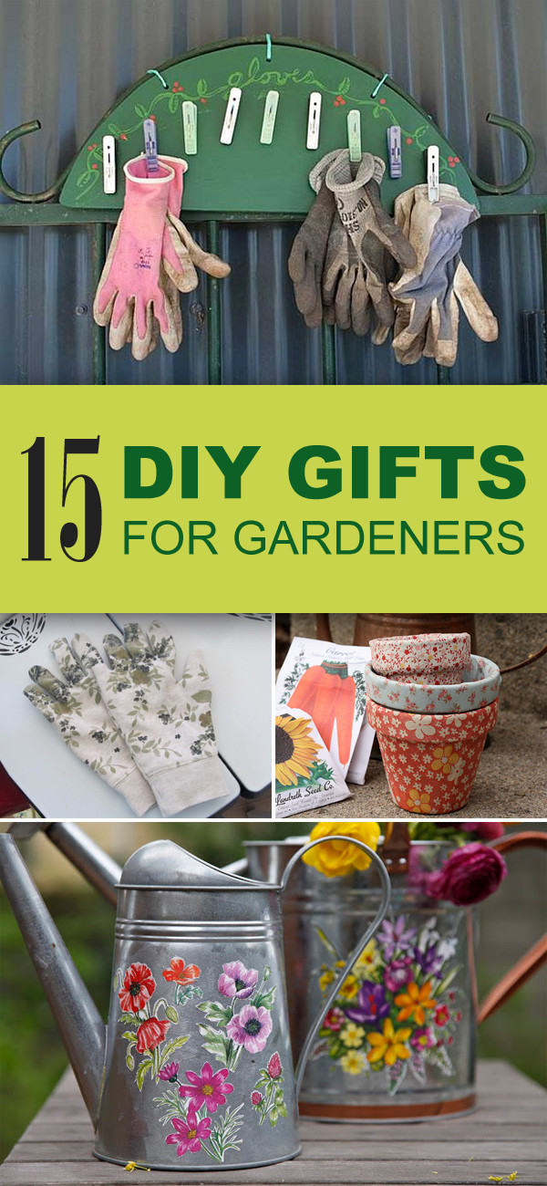 DIY Unique Gifts
 15 Easy & Unique DIY Gifts for Gardeners