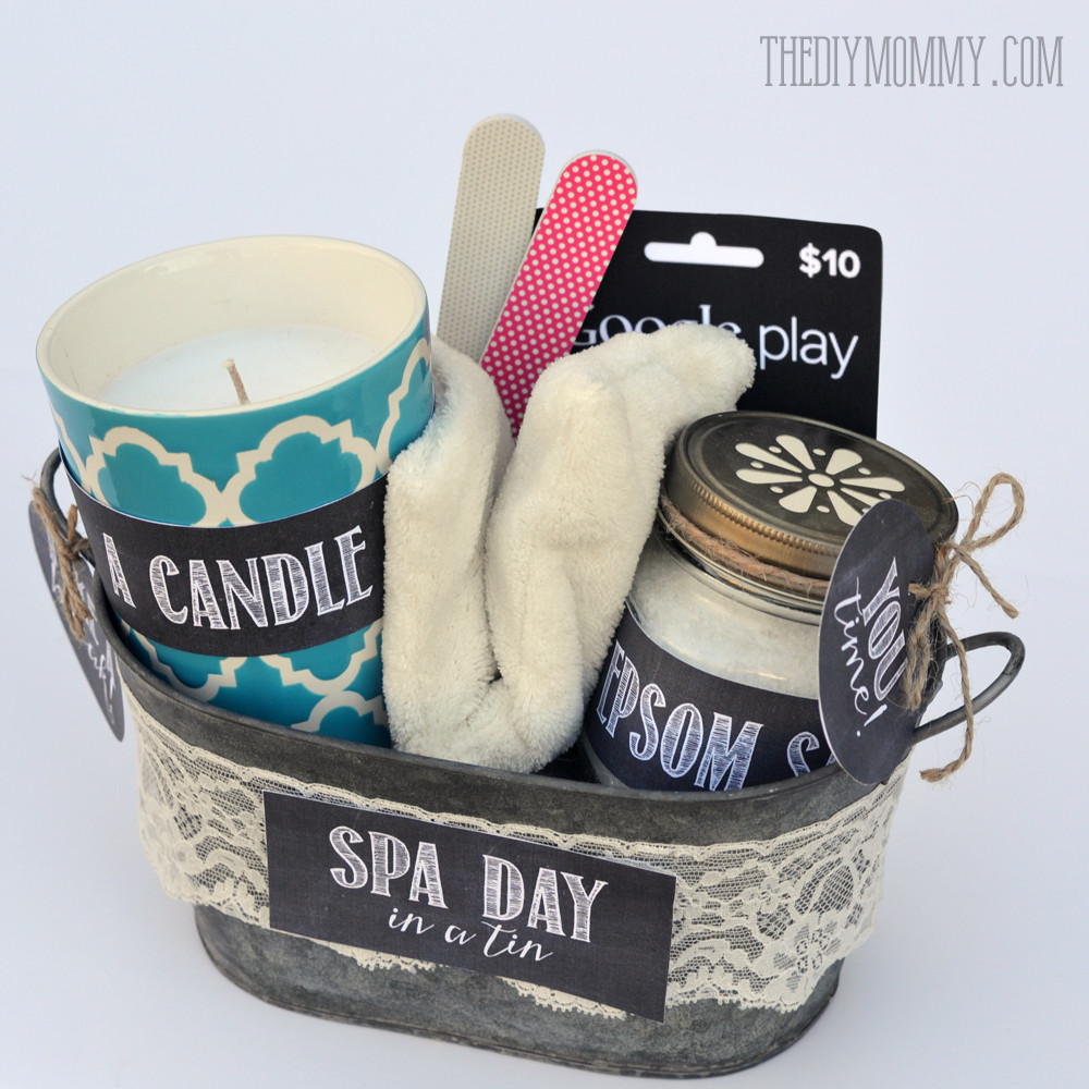 DIY Unique Gifts
 A Gift in a Tin Spa Day in a Tin – The DIY Mommy
