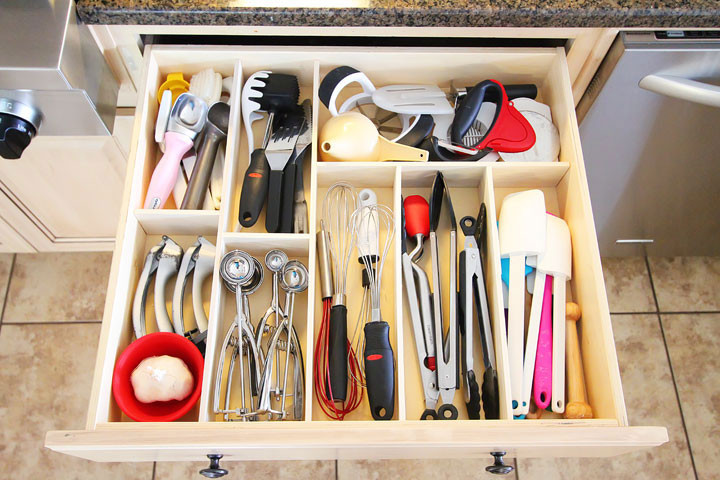DIY Utensil Organizer
 15 Kitchen Organization Ideas