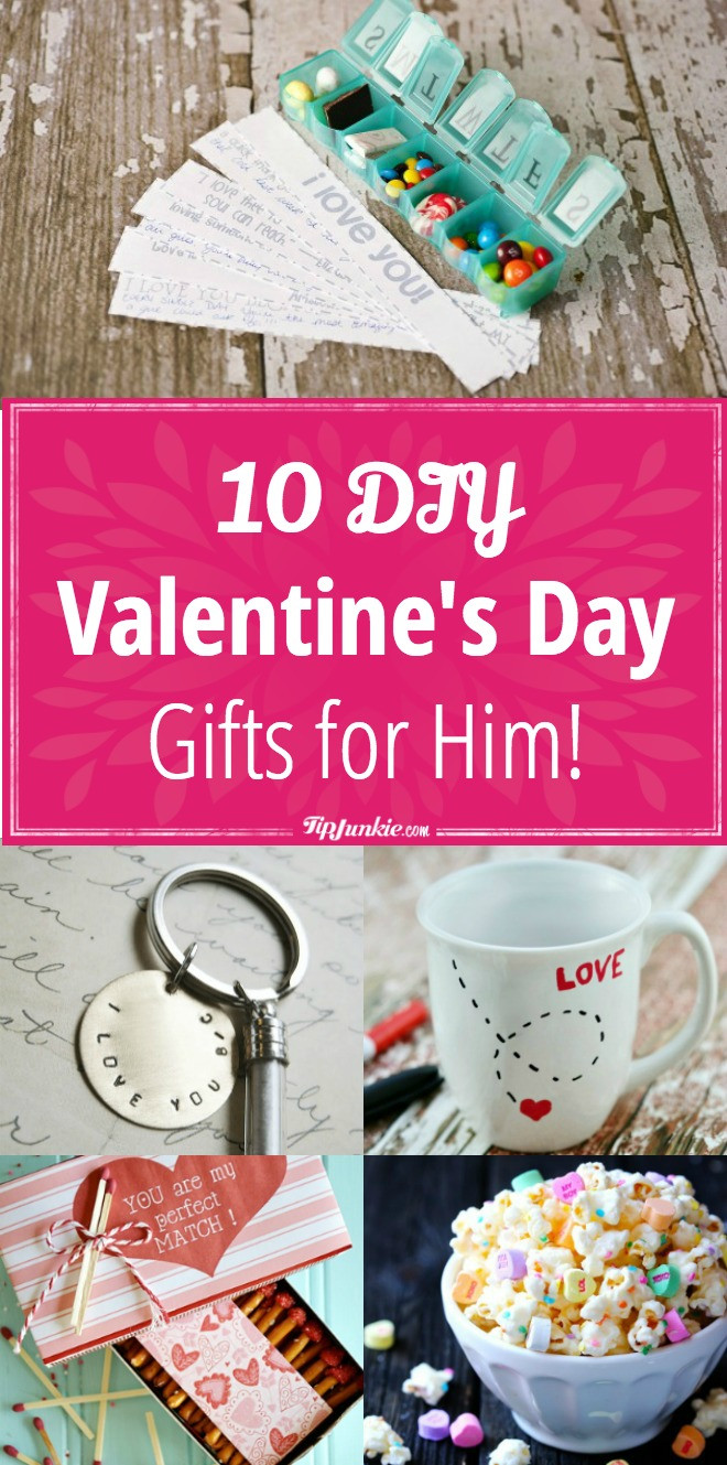 Diy Valentines Day Gifts
 10 DIY Valentine’s Day Gifts for Him – Tip Junkie