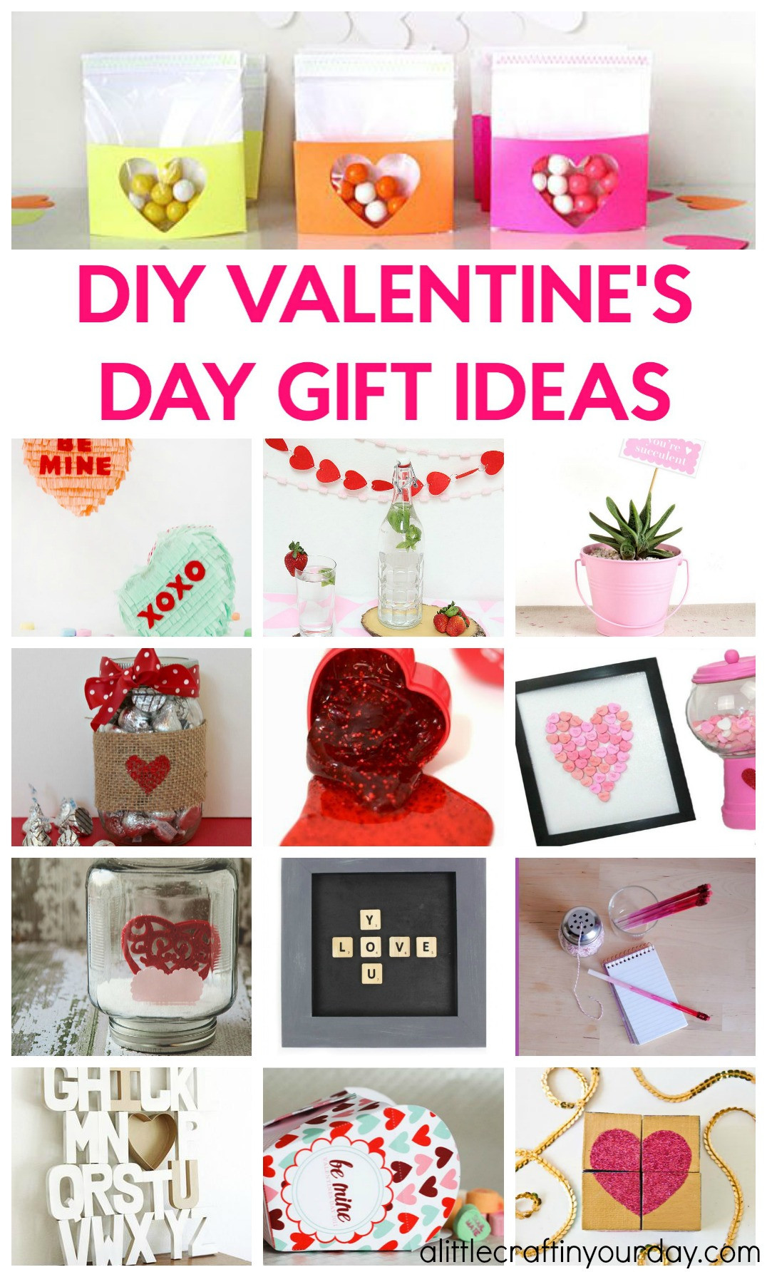 Diy Valentines Day Gifts
 DIY Valentines Day Gift Ideas A Little Craft In Your Day