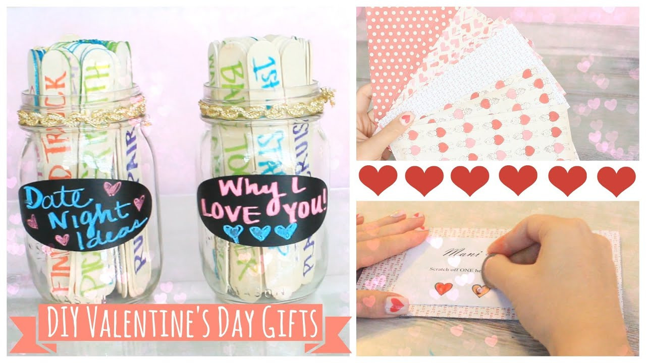 Diy Valentines Day Gifts
 Easy DIY Valentine s Day Gifts
