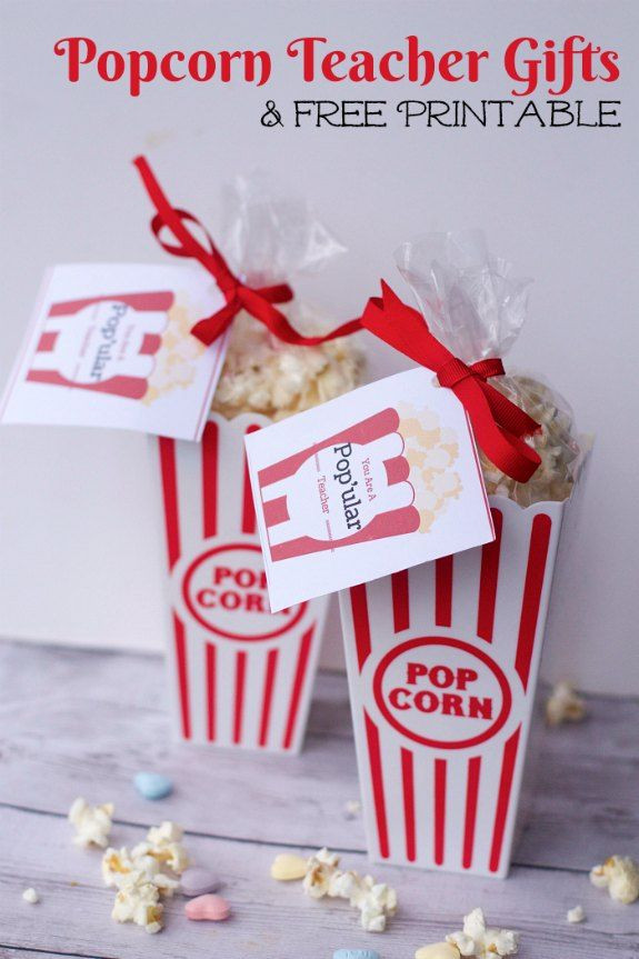DIY Valentines Gift For Teachers
 Chocolate Covered Popcorn Recipe