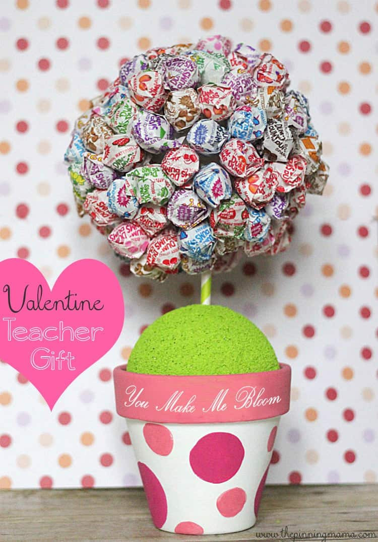 DIY Valentines Gift For Teachers
 You Make Me Bloom Valentine s Day Teacher Gift