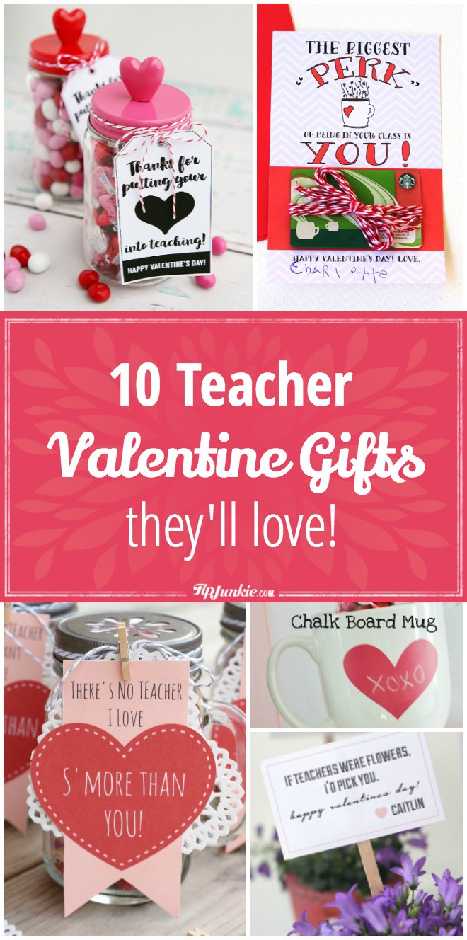 DIY Valentines Gift For Teachers
 10 Teacher Valentine Gifts They’ll Love – Tip Junkie