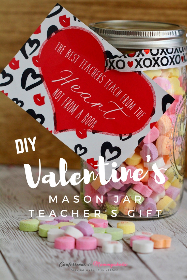 DIY Valentines Gift For Teachers
 DIY Mason Jar Gift for Teachers Perfect for Valentine s Day