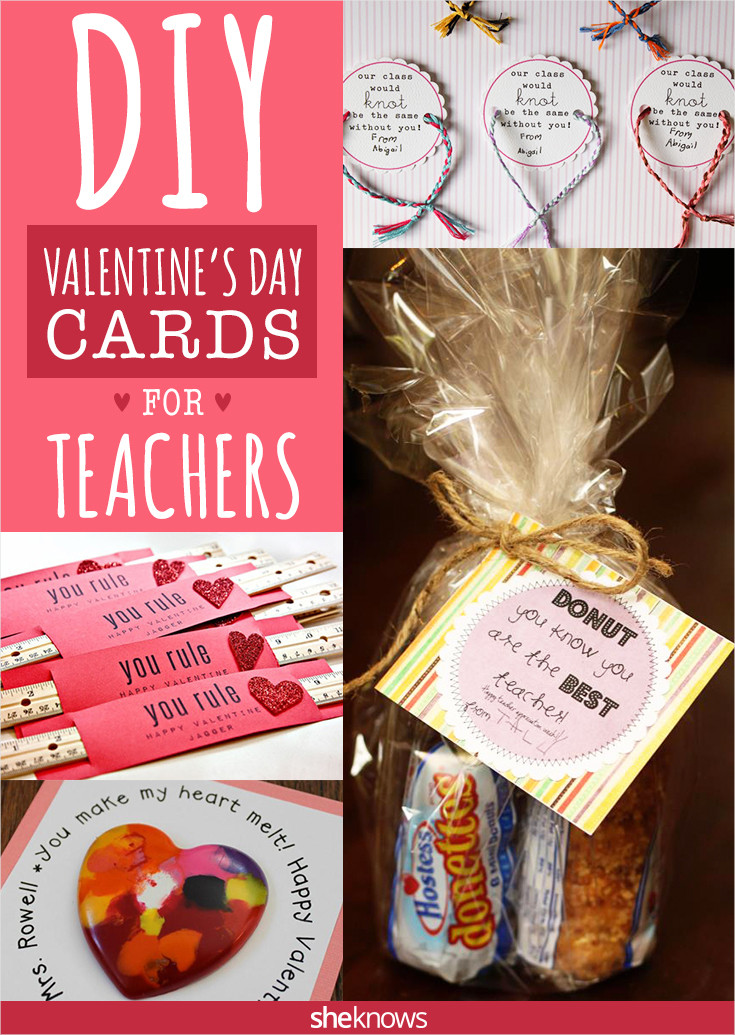DIY Valentines Gift For Teachers
 8 DIY Valentine s Day Cards for Teachers Your Kids Can