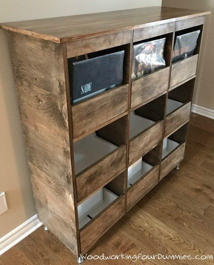 DIY Vinyl Record Storage Plans
 Record Cabinet Detailed Plans in 2019