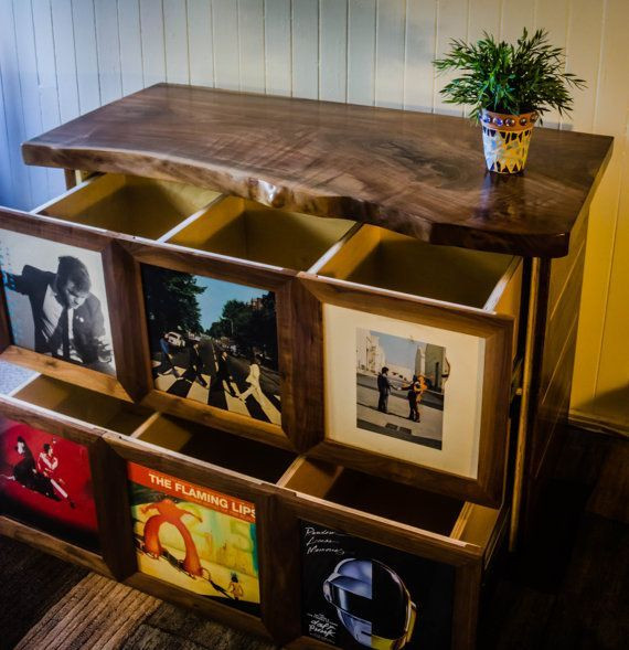 DIY Vinyl Record Storage Plans
 Vinyl Record Storage Ideas