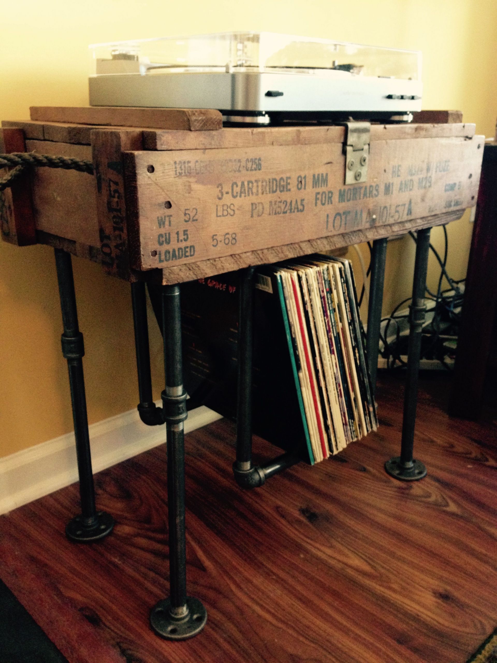 DIY Vinyl Record Storage Plans
 DIY Vinyl record storage Homemade DIY record storage made