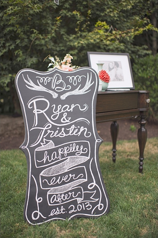 DIY Wedding Chalkboard Signs
 Blog A Chalkboard Sign Wedding