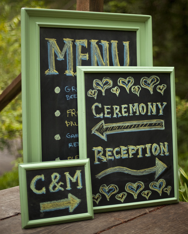 DIY Wedding Chalkboard Signs
 Ask Cynthia  Wedding Inspirations