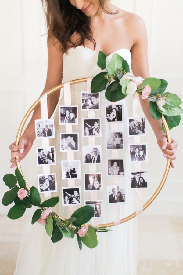 DIY Weddings Mag
 diy Wedding Crafts Hanging Floral Hoop • DIY