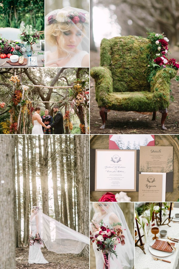 DIY Weddings Mag
 Inspirational Wedding Ideas 206 Enchanted Forest • DIY