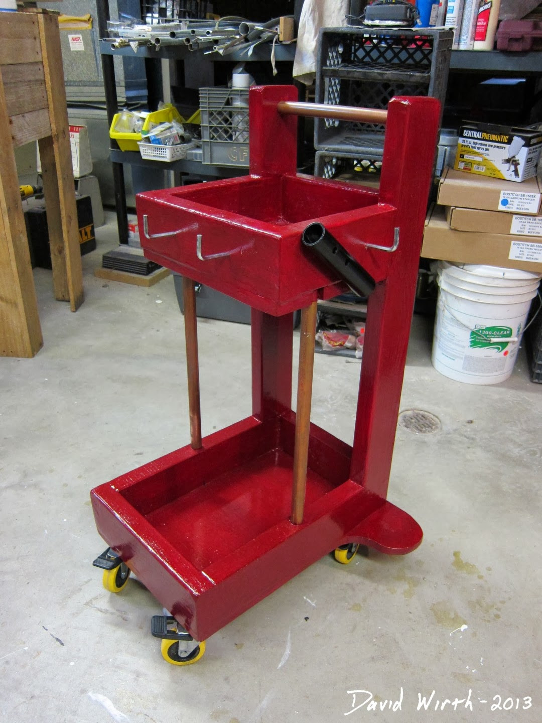 DIY Welding Plans
 Heavy Duty Welder Cart Plans