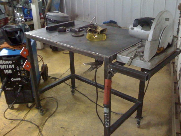 DIY Welding Plans
 Metal Chop Saw Stand Plans WoodWorking Projects & Plans