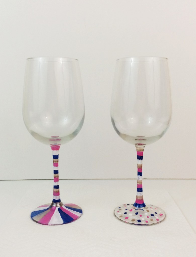 DIY Wine Glass Decorations
 EASY WINE GLASS DECORATING DIY