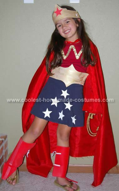 DIY Wonder Woman Costume For Kids
 Coolest Homemade Wonder Woman Costume Ideas