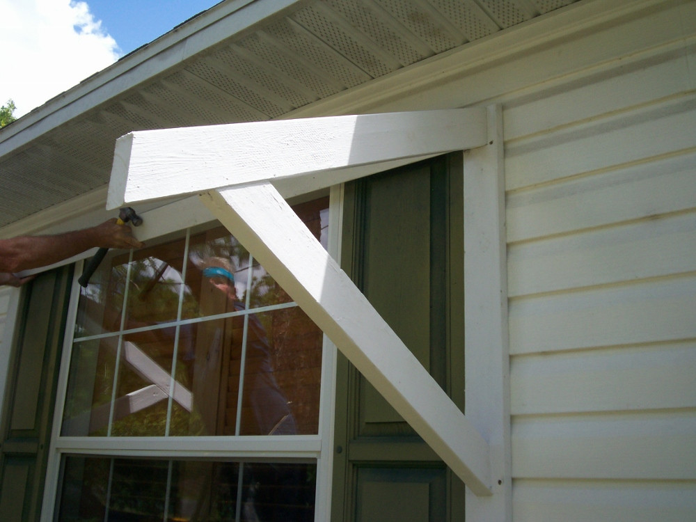 DIY Wood Awning Plans
 Yawning over your Awning DIY Awnings on the Cheap Home