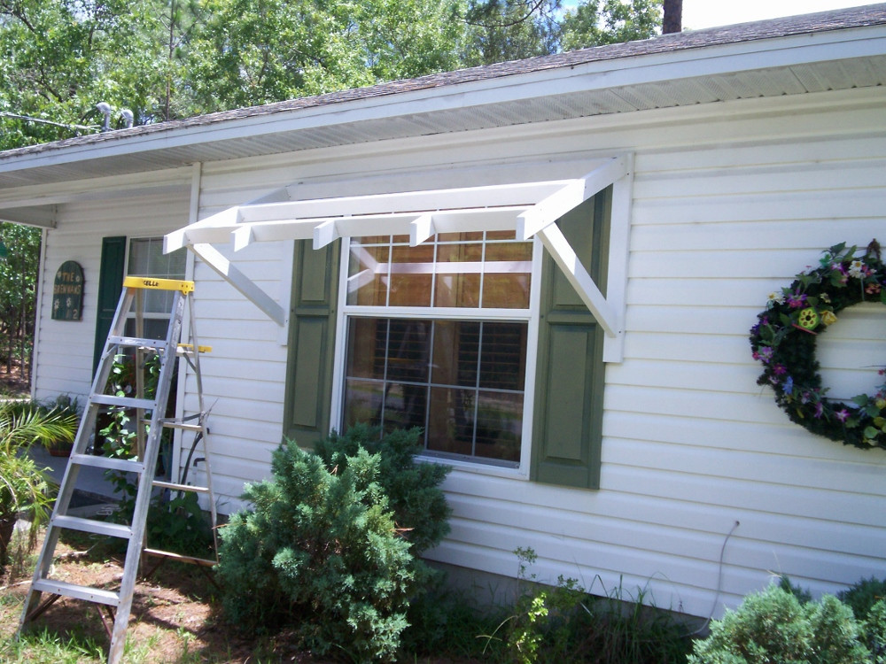 DIY Wood Awning Plans
 Yawning over your Awning DIY Awnings on the Cheap Home
