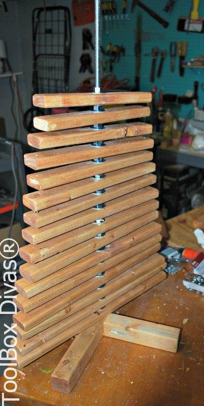 DIY Wood Decor
 The Nuts N Bolts of Making a Wooden Christmas Tree