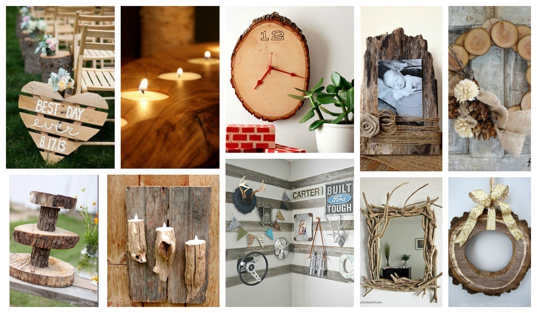 DIY Wood Decor
 Stupendous DIY Rustic Wood Decor That Will Make You Say Wow