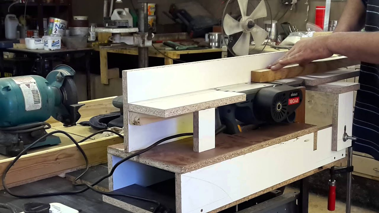DIY Wood Planer
 DIY bench top jointer