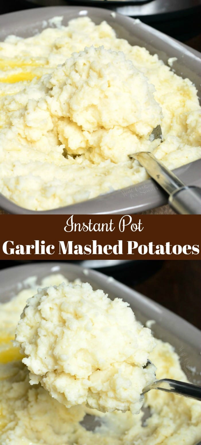 Do Mashed Potatoes Have Fiber
 Instant Pot Garlic Mashed Potatoes Will Cook For Smiles