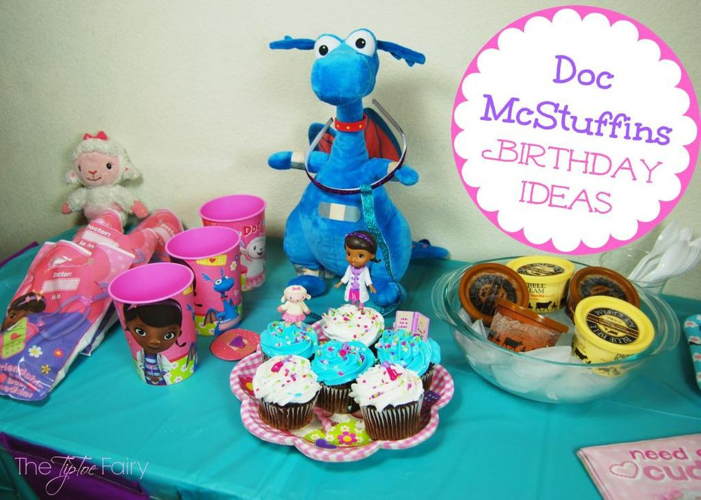 Doc Mcstuffins Birthday Party Decorations
 Disney Junior Doc McStuffins Birthday Party Ideas