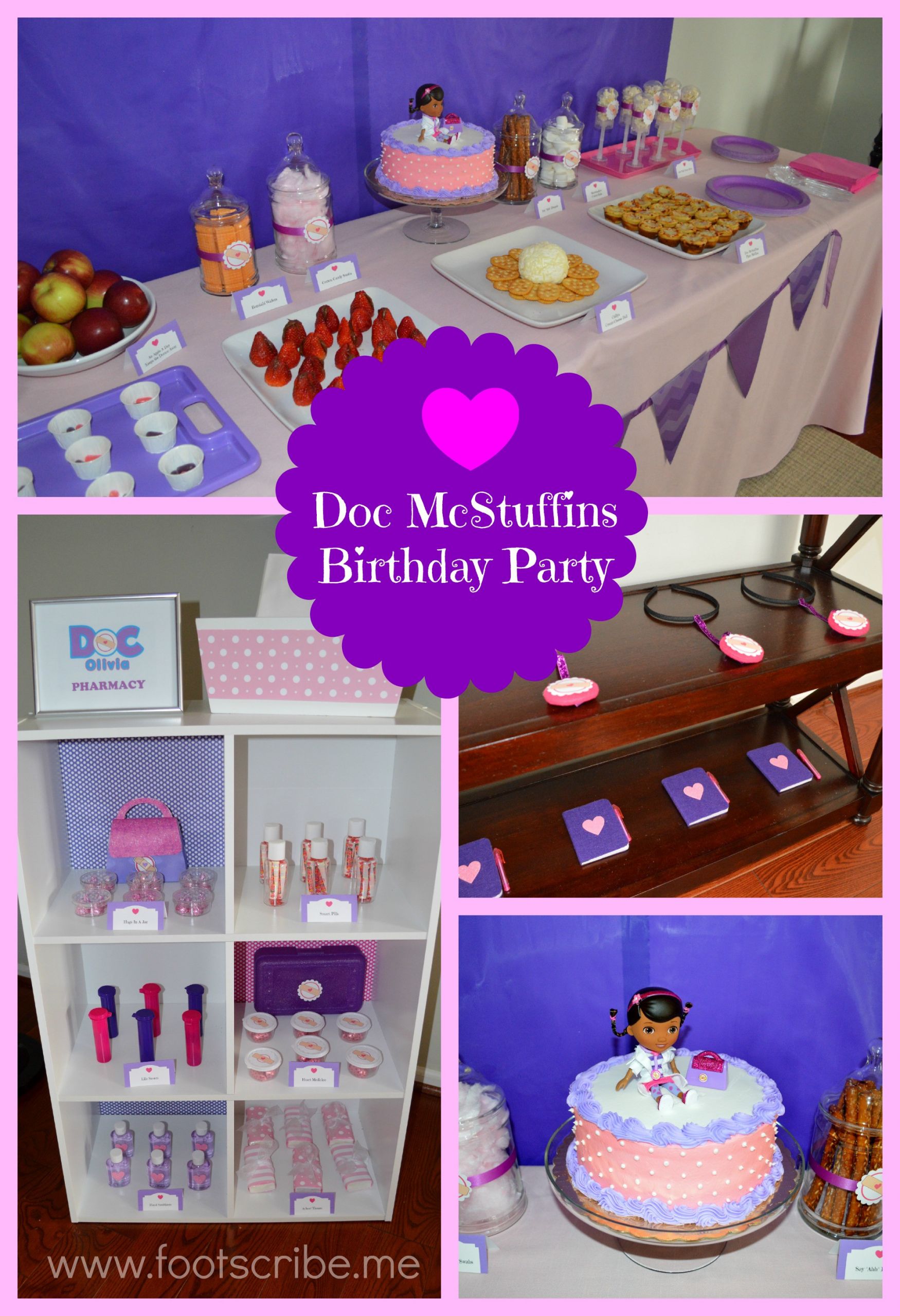 Doc Mcstuffins Birthday Party Decorations
 Doc McStuffins Foot Scribe